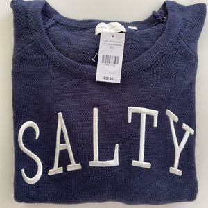 Mia & Tess Lightweight Sweater (Salty) Never worn. Smoke-free home.